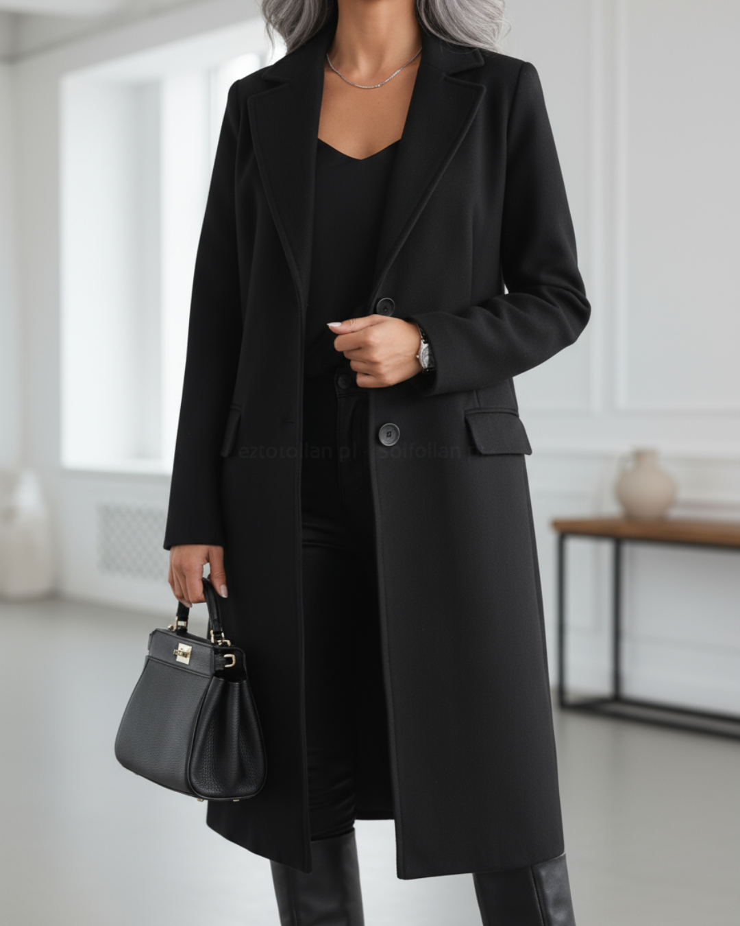 Auria | Elegante Cappotto Lungo