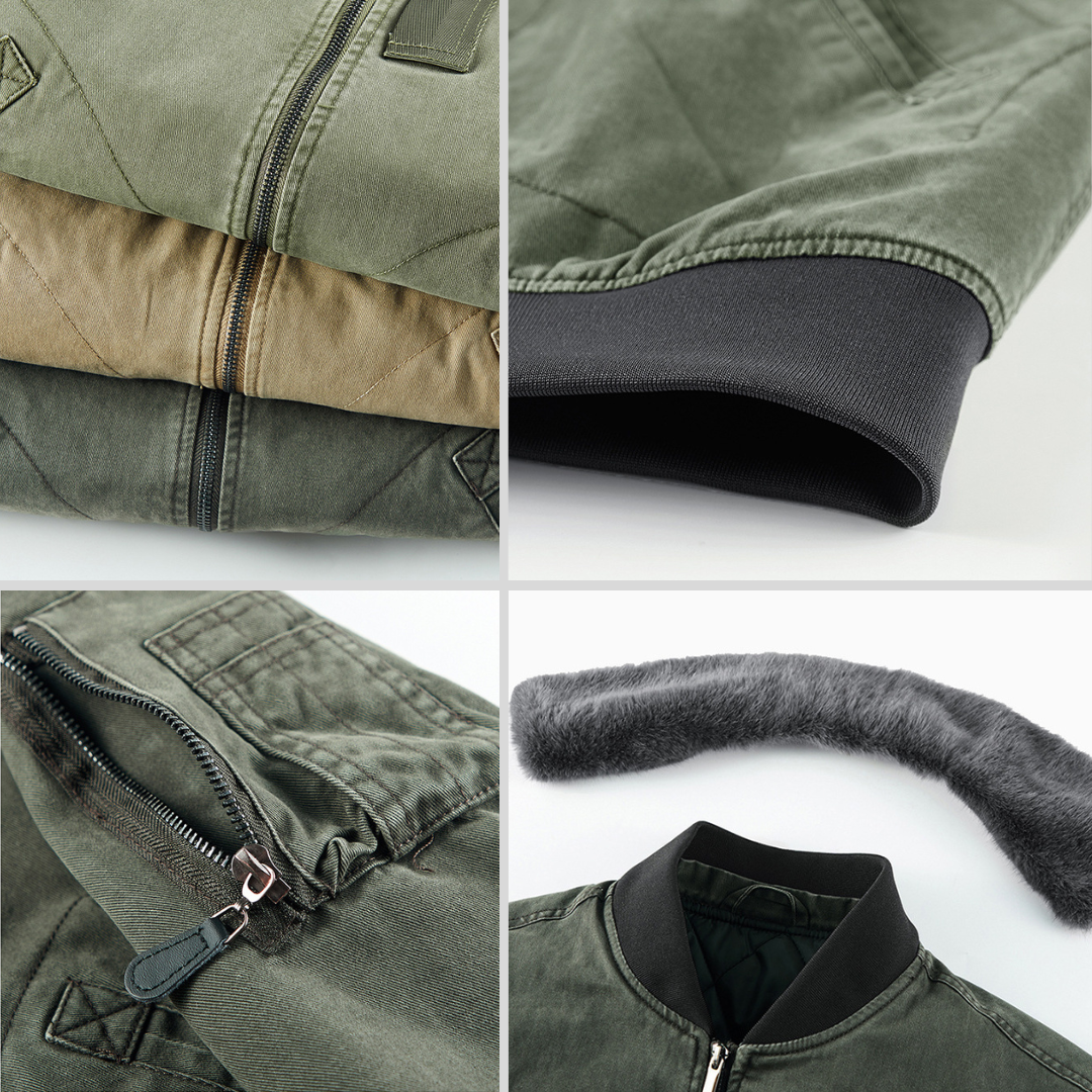 Rocco | Giacca Aviatore Nordica Premium