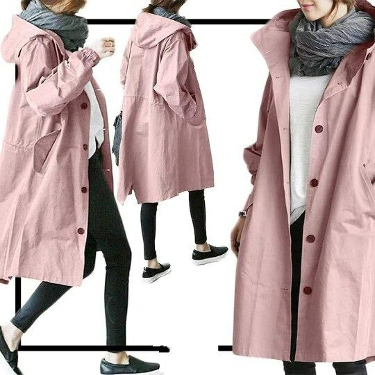 Mandy | Elegante trench impermeabile