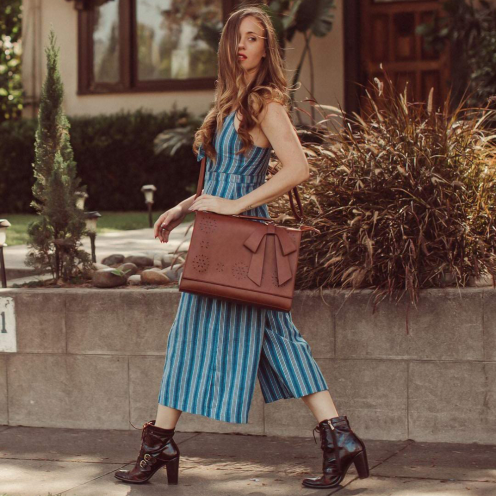 Bernadette | Zainetto a tracolla con fiocchi