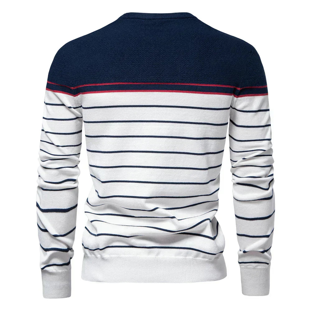 MAGLIONE A RIGHE PER UOMO