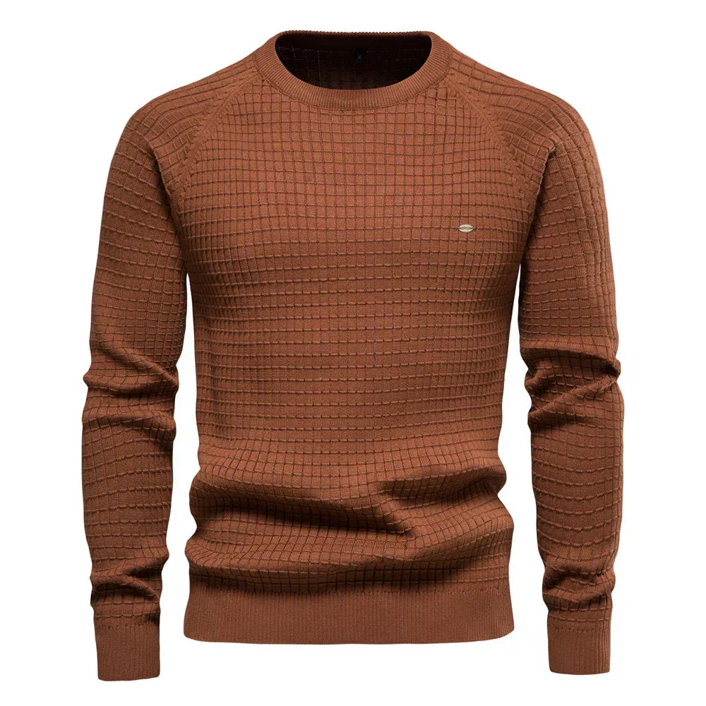 MAGLIONE UOMO CON MOTIVO ROMBI