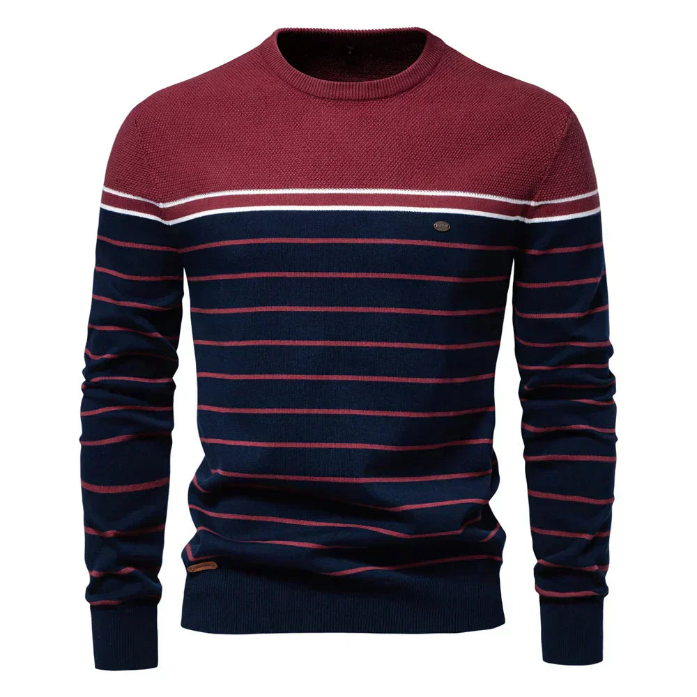 MAGLIONE A RIGHE PER UOMO