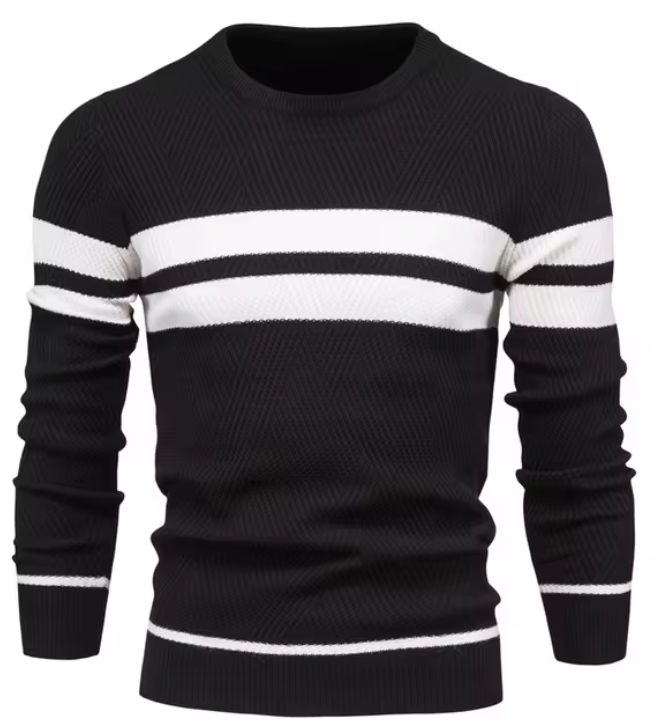 MAGLIONE ELEGANTE PER UOMO CON MOTIVO A V V