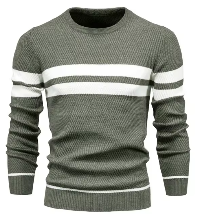 MAGLIONE ELEGANTE PER UOMO CON MOTIVO A V V