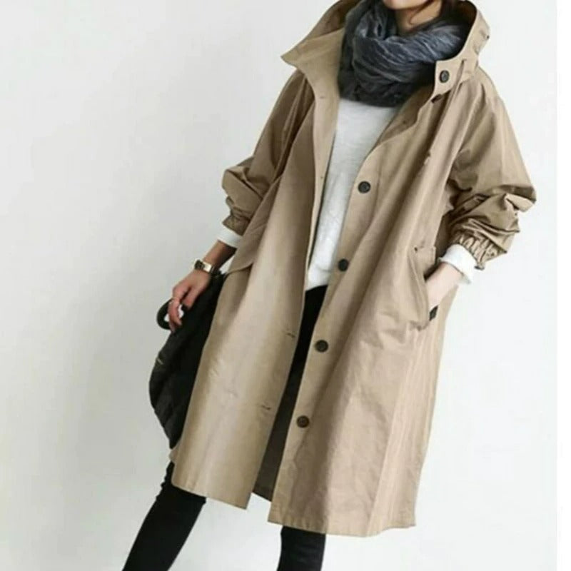 Mandy | Elegante trench impermeabile