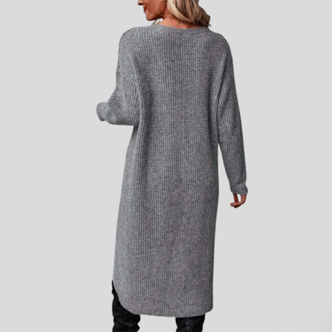 Olivia | Abito Lungo in Maglia