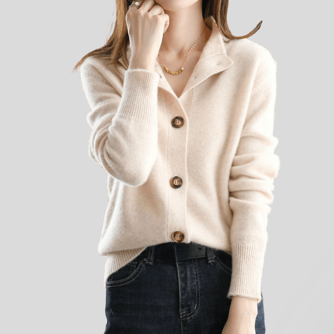 Anny | Cardigan di Cashmere Lussuoso