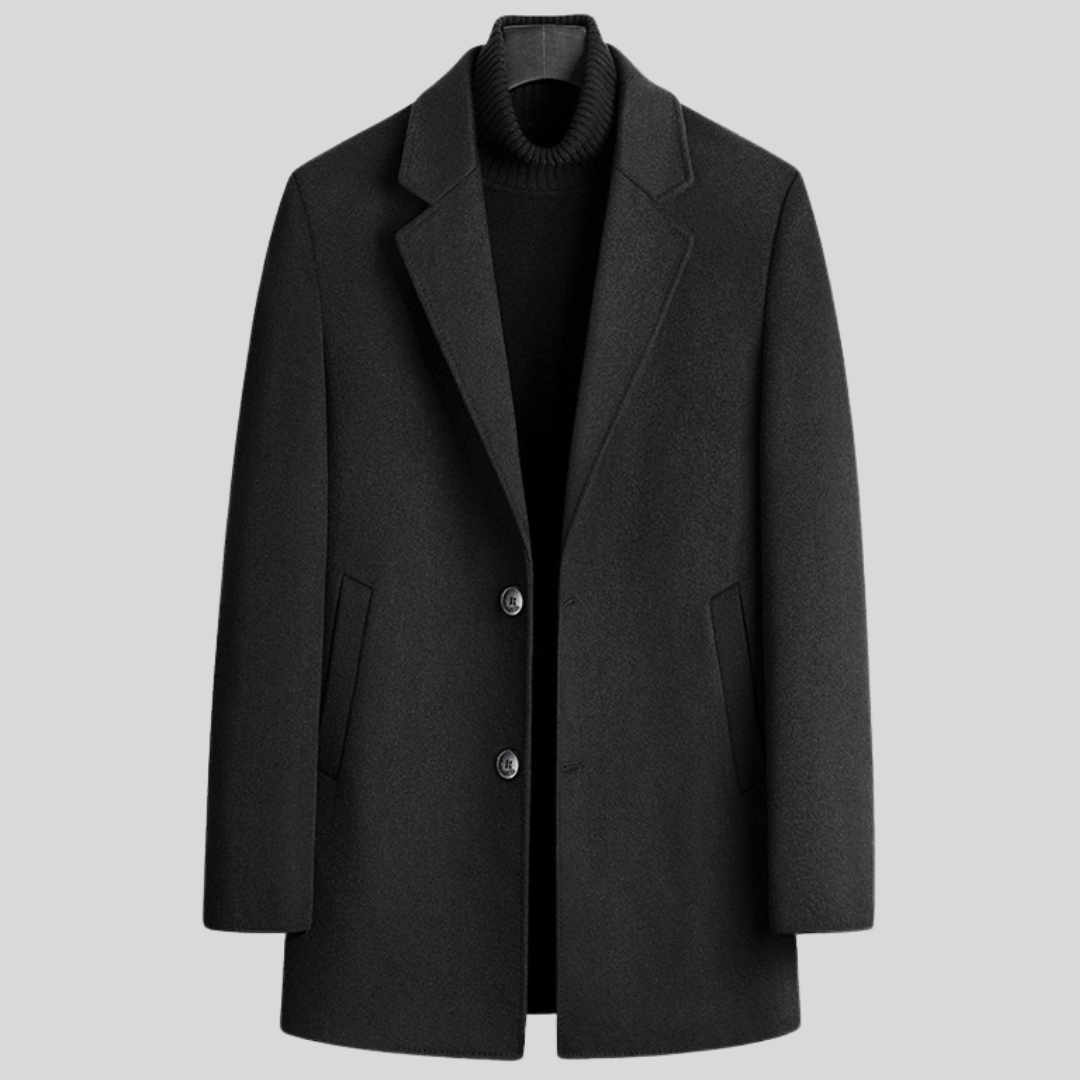 Giuliano | Cappotto Classico in Lana Premium
