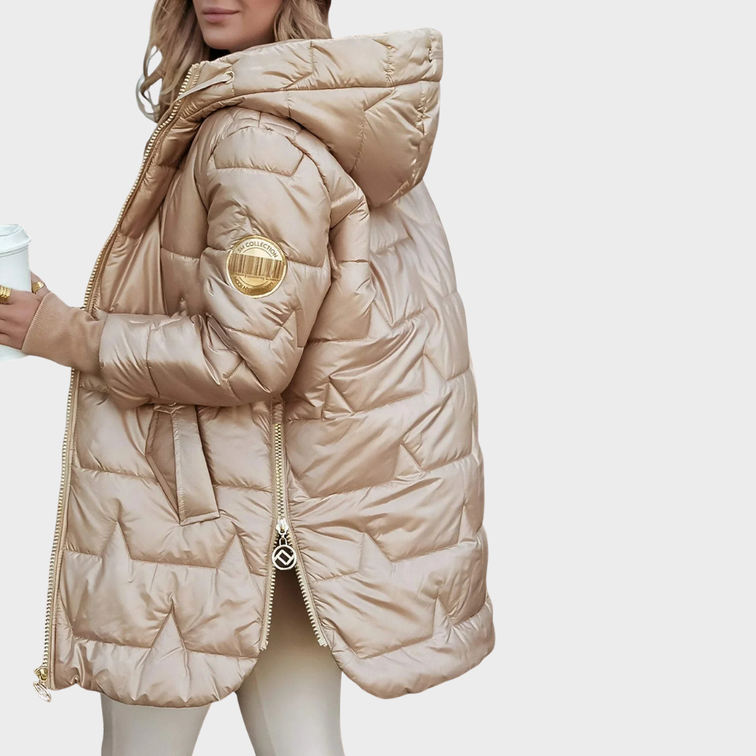 Nolwen | Piumino Elegante con Cappuccio