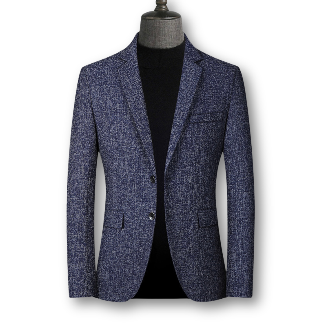 Domenico | Blazer Elegante in Tessuto Scozzese