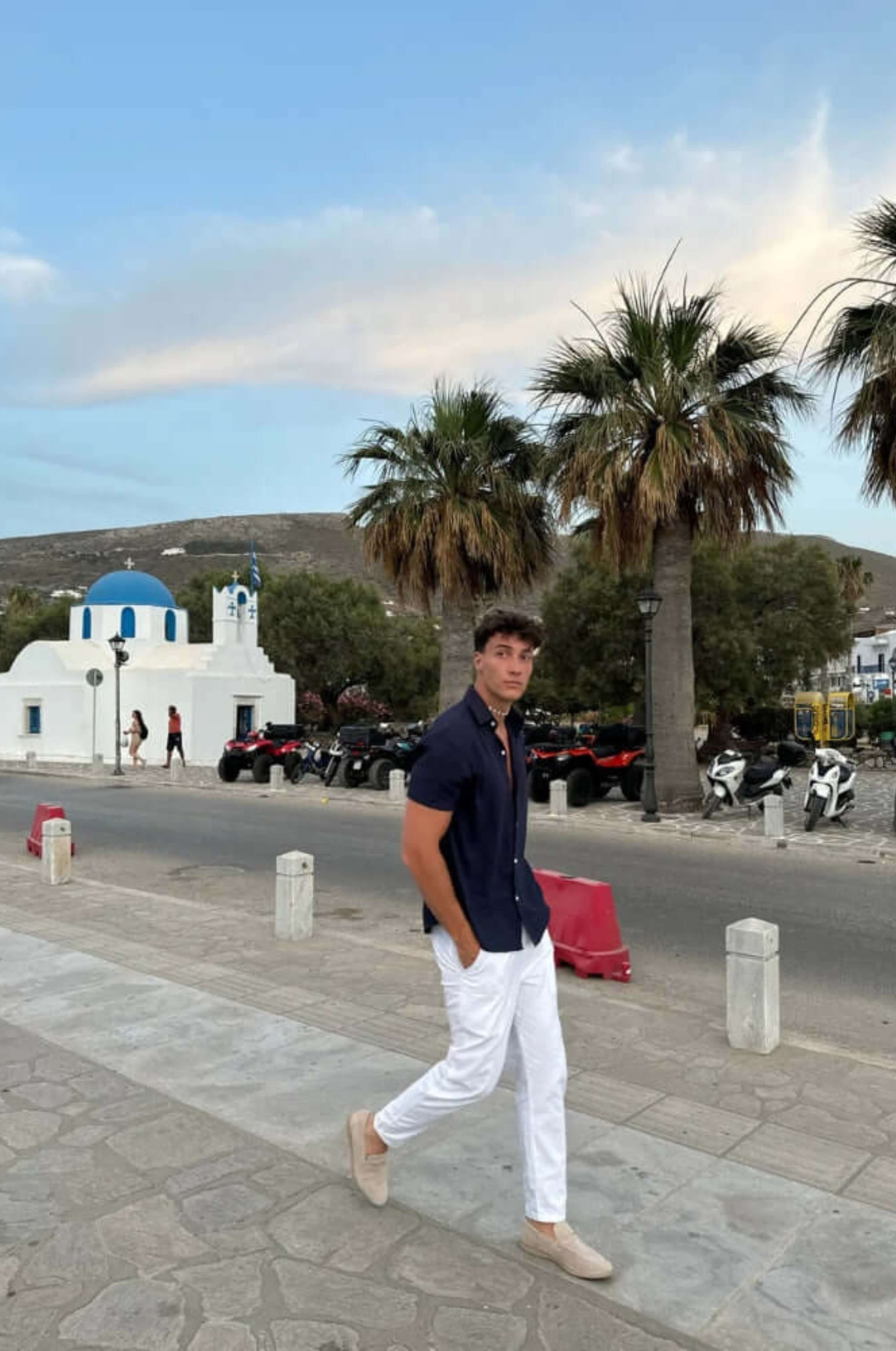 Pantaloni estivi in lino