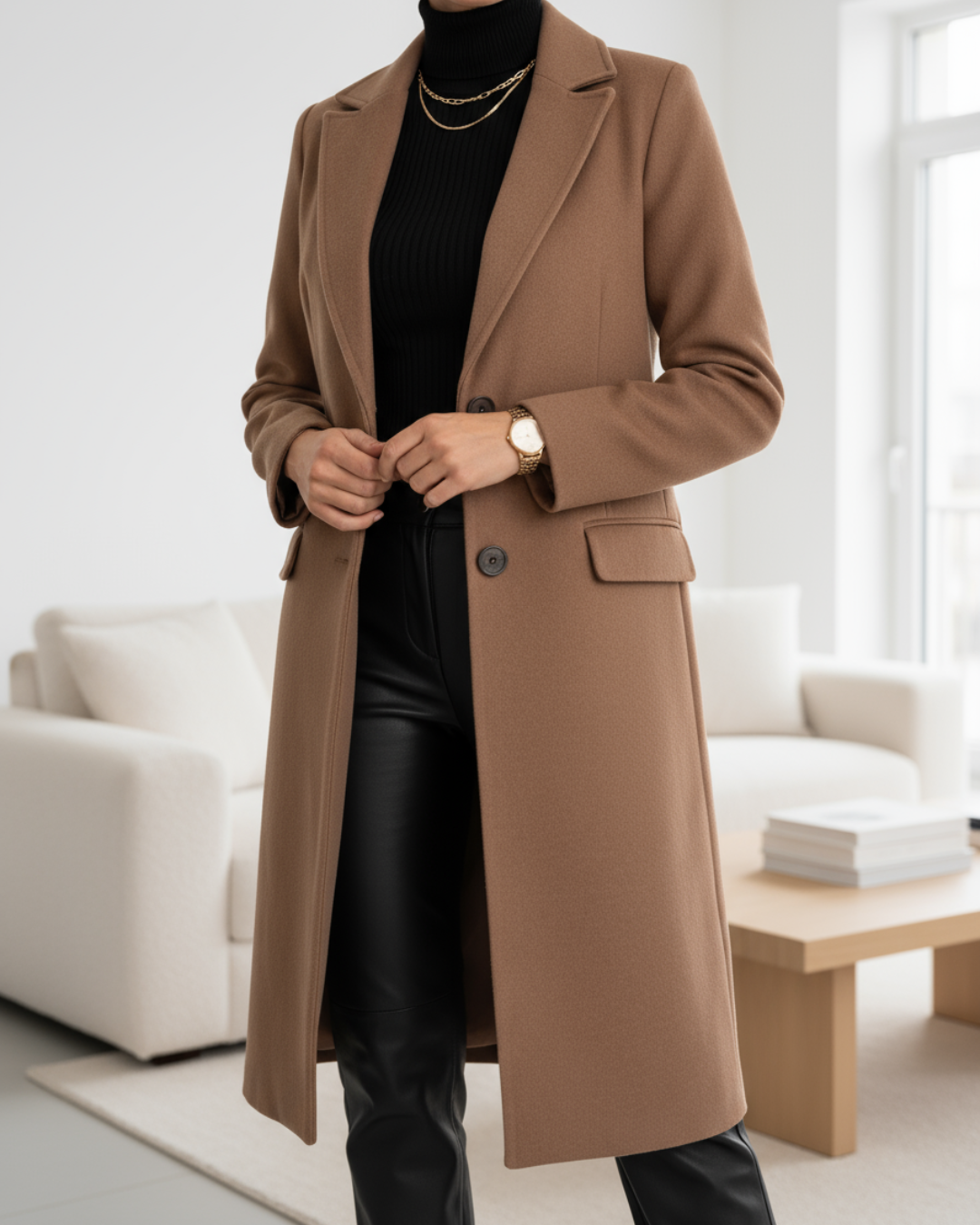 Auria | Elegante Cappotto Lungo