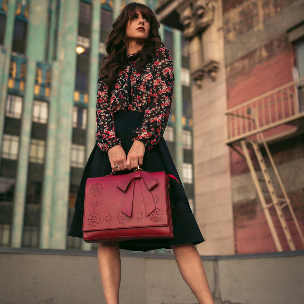 Bernadette | Zainetto a tracolla con fiocchi