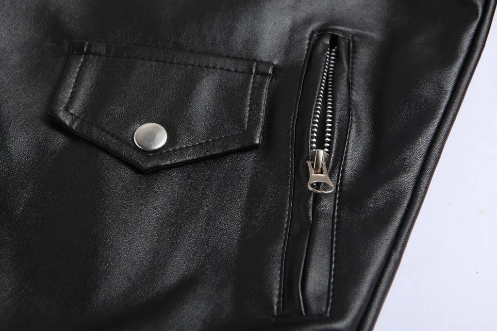 Zavelli | Giacca biker in pelle