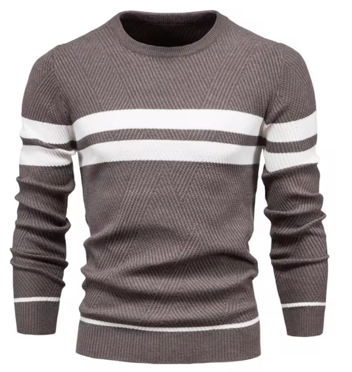 MAGLIONE ELEGANTE PER UOMO CON MOTIVO A V V
