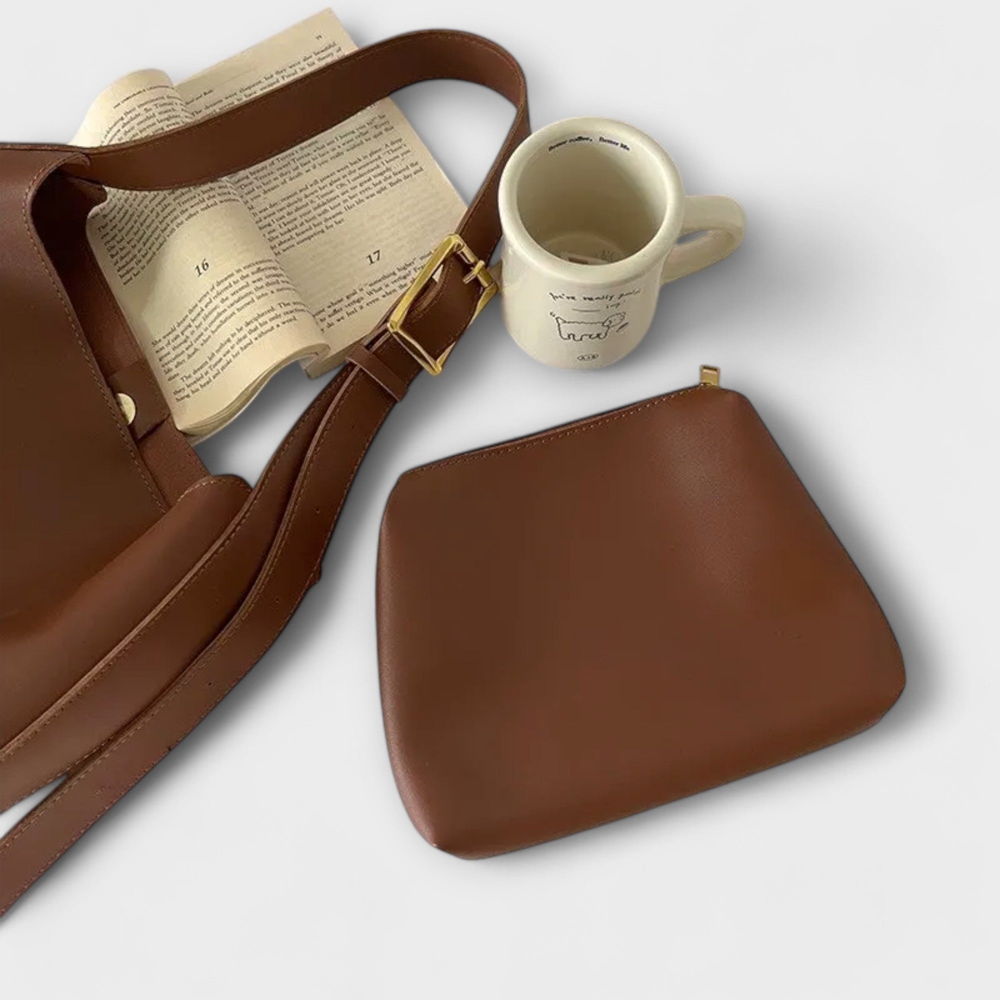 Isidore | Elegante Borsa a spalla in pelle