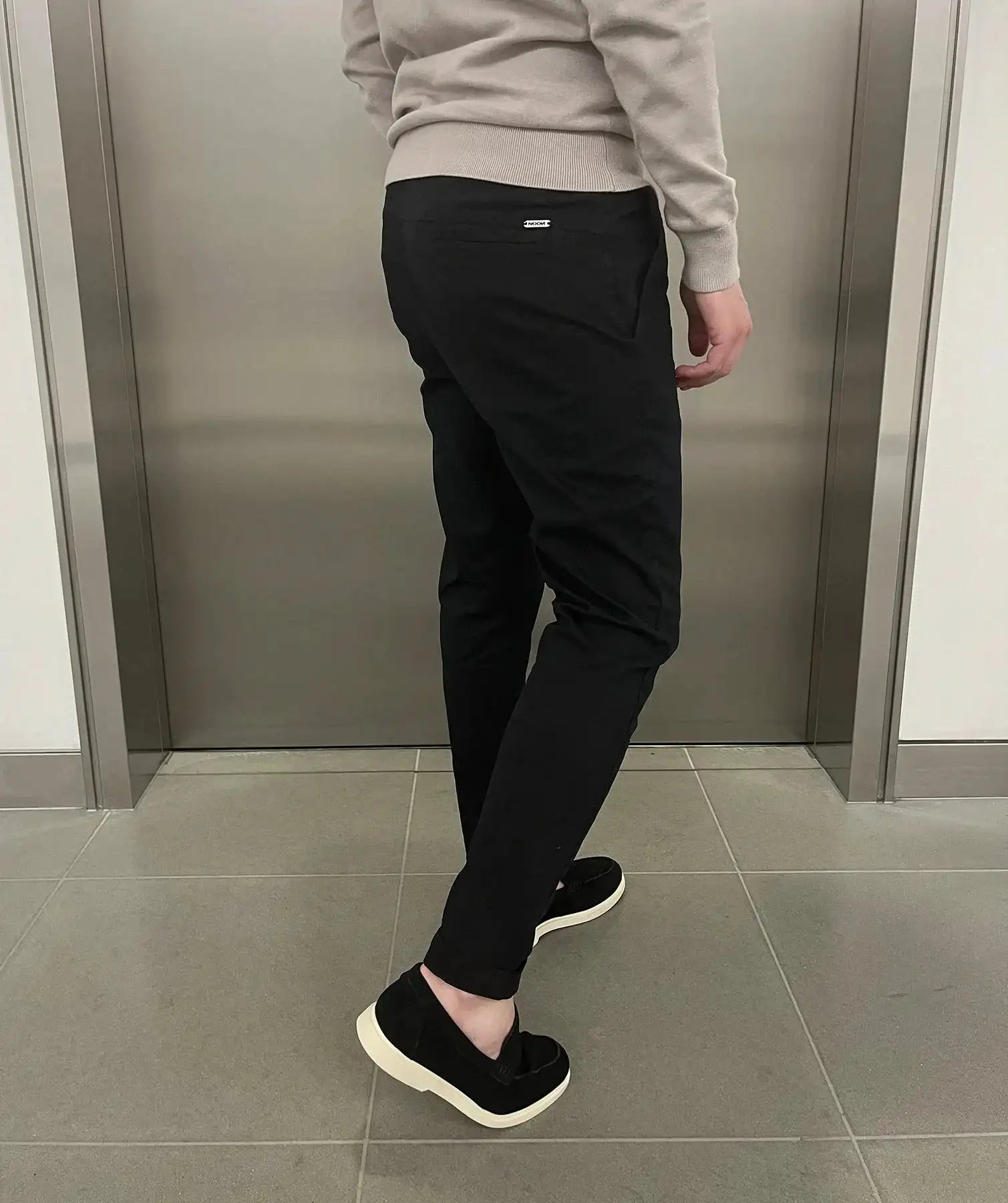 Jerez | Pantaloni chino elasticizzati slim di lusso